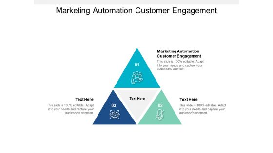 Marketing Automation Customer Engagement Ppt PowerPoint Presentation Summary