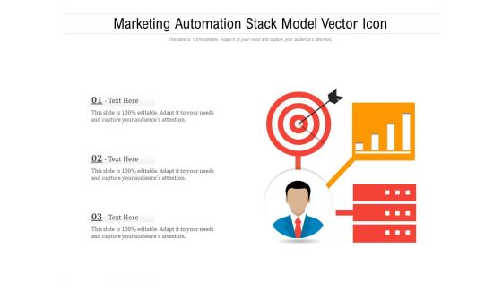 Marketing Automation Stack Model Vector Icon Ppt PowerPoint Presentation File Template PDF