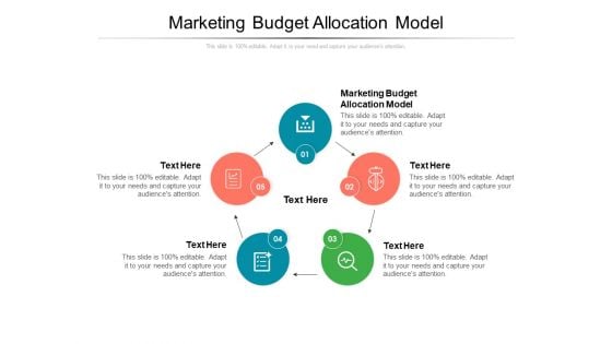Marketing Budget Allocation Model Ppt PowerPoint Presentation Gallery Objects Cpb Pdf