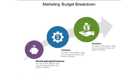 Marketing Budget Breakdown Ppt PowerPoint Presentation Portfolio Picture Cpb Pdf