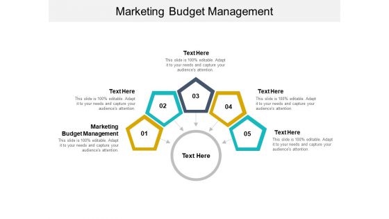 Marketing Budget Management Ppt PowerPoint Presentation Ideas Microsoft Cpb Pdf