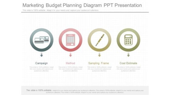 Marketing Budget Planning Diagram Ppt Presentation