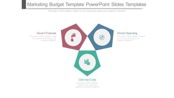 Marketing Budget Template Powerpoint Slides Templates