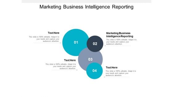 Marketing Business Intelligence Reporting Ppt PowerPoint Presentation Summary Icons Cpb