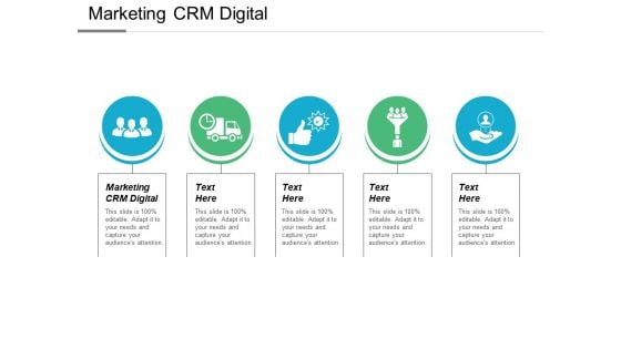 Marketing CRM Digital Ppt PowerPoint Presentation Infographic Template Graphics Cpb