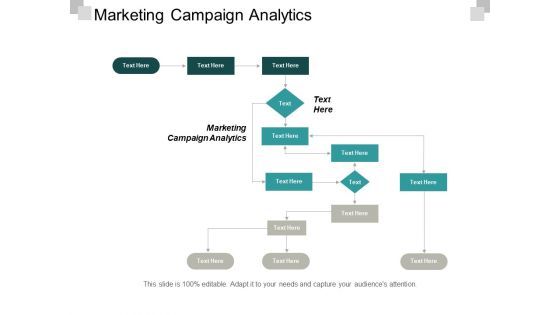 Marketing Campaign Analytics Ppt PowerPoint Presentation Infographics Guide Cpb