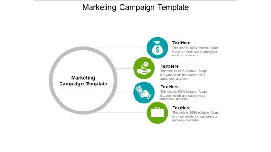 Marketing Campaign Template Ppt PowerPoint Presentation Show Grid Cpb