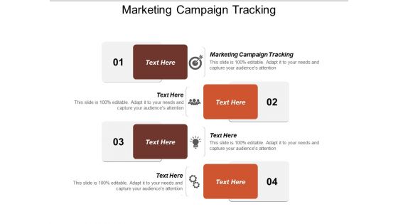 Marketing Campaign Tracking Ppt Powerpoint Presentation Slides Model Cpb