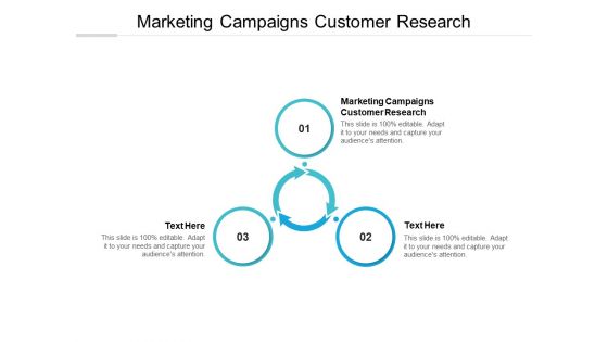 Marketing Campaigns Customer Research Ppt PowerPoint Presentation File Rules Cpb