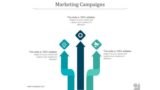 Marketing Campaigns Ppt PowerPoint Presentation Outline