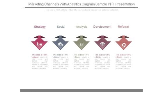 Marketing Channels With Analytics Diagram Sample Ppt Presentation Marketing Channels With Analytics Diagram Sample Ppt Presentation