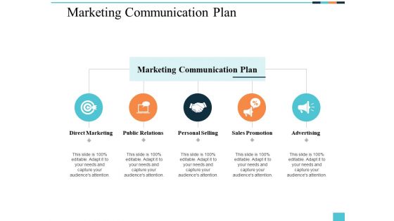 Marketing Communication Plan Ppt PowerPoint Presentation Icon Graphics Example
