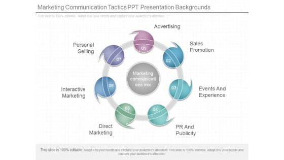 Marketing Communication Tactics Ppt Presentation Backgrounds Marketing Communication Tactics Ppt Presentation Backgrounds