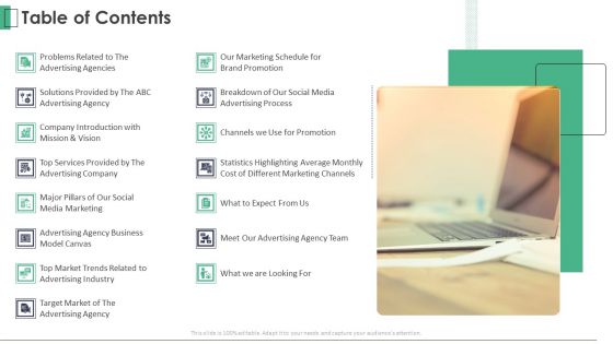 Marketing Company Investor Pitch Deck Table Of Contents Elements PDF Marketing Company Investor Pitch Deck Table Of Contents Elements PDF