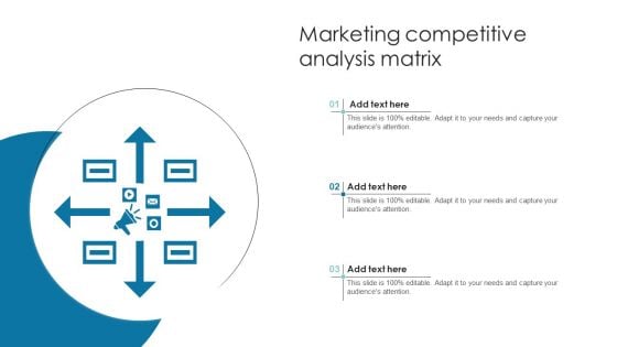 Marketing Competitive Analysis Matrix Microsoft PDF