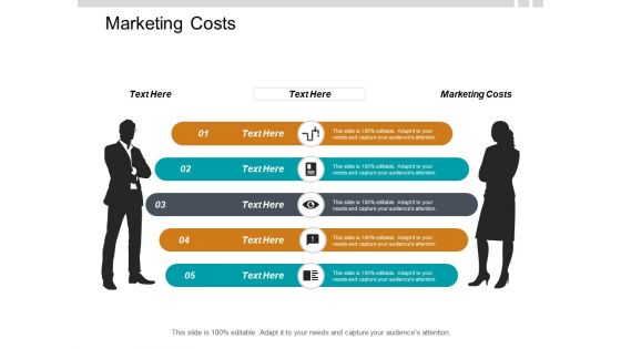 Marketing Costs Ppt PowerPoint Presentation Slides Example Topics