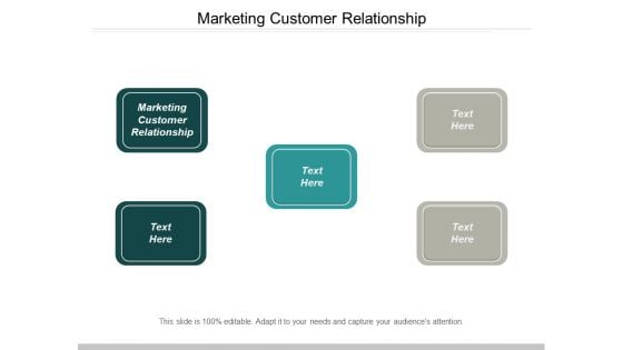 Marketing Customer Relationship Ppt PowerPoint Presentation Gallery Infographic Template