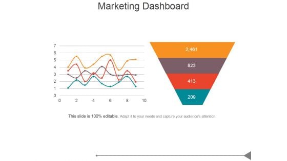 Marketing Dashboard Ppt PowerPoint Presentation Slide