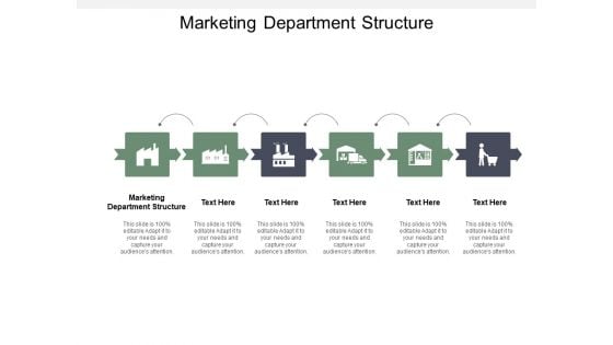 Marketing Department Structure Ppt PowerPoint Presentation Styles Background Cpb