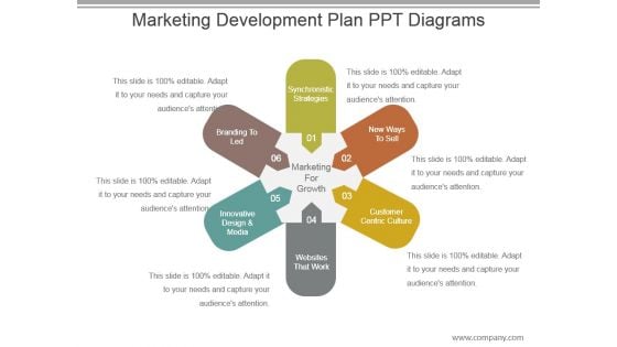 Marketing Development Plan Ppt Diagrams