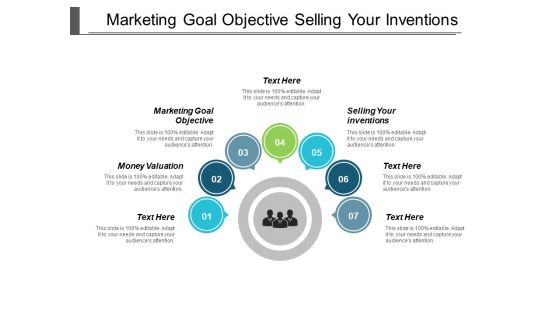 Marketing Goal Objective Selling Your Inventions Money Valuation Ppt PowerPoint Presentation Gallery Structure