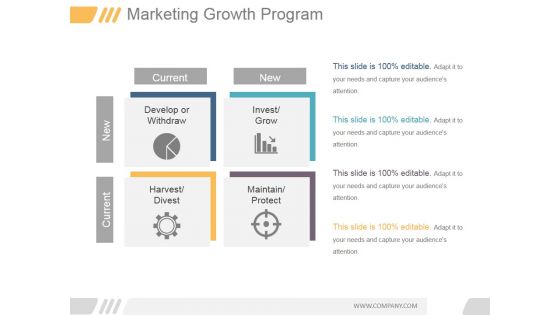 Marketing Growth Program Ppt PowerPoint Presentation Background Images