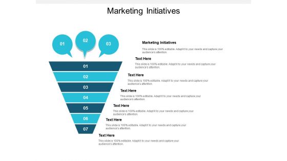 Marketing Initiatives Ppt PowerPoint Presentation Show Design Inspiration Cpb
