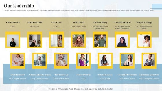 Marketing Insights Company Profile Our Leadership Background PDF Marketing Insights Company Profile Our Leadership Background PDF