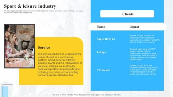 Marketing Insights Company Profile Sport And Leisure Industry Themes PDF Marketing Insights Company Profile Sport And Leisure Industry Themes PDF