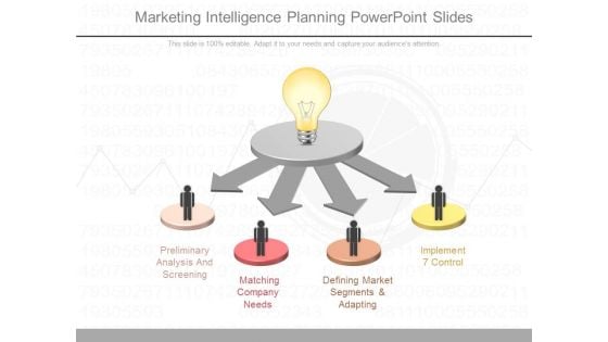 Marketing Intelligence Planning Powerpoint Slides