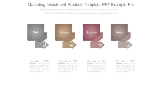 Marketing Investment Products Template Ppt Example File Marketing Investment Products Template Ppt Example File