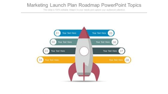 Marketing Launch Plan Roadmap Powerpoint Topics