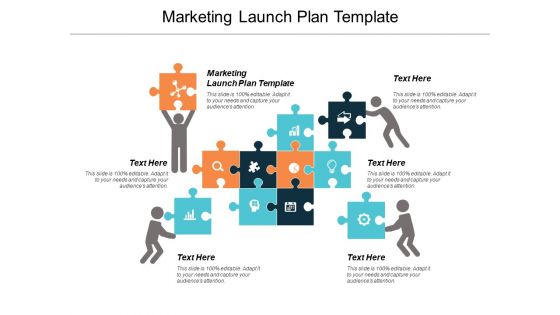 Marketing Launch Plan Template Ppt PowerPoint Presentation Icon Topics Cpb