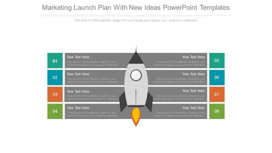 Marketing Launch Plan With New Ideas Powerpoint Templates