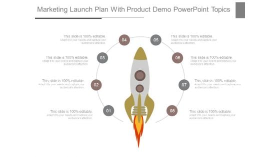 Marketing Launch Plan With Product Demo Powerpoint Topics Marketing Launch Plan With Product Demo Powerpoint Topics