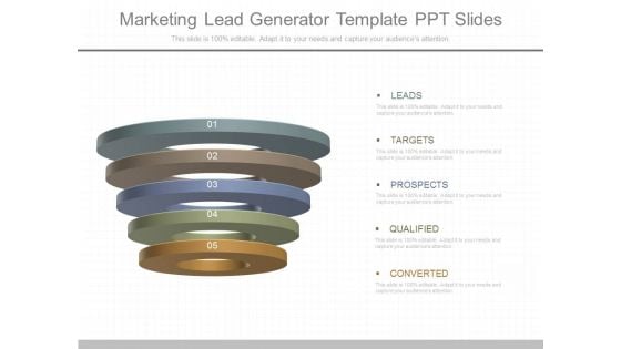 Marketing Lead Generator Template Ppt Slides