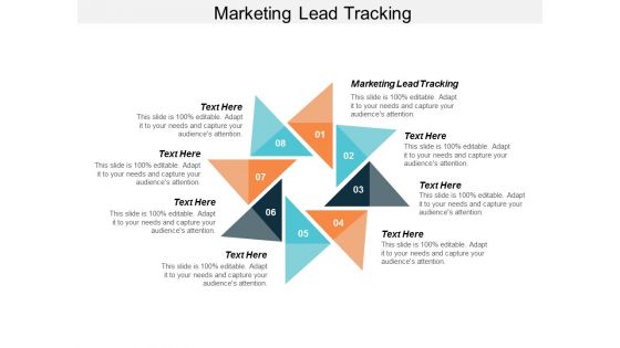 Marketing Lead Tracking Ppt Powerpoint Presentation Ideas Outfit Cpb