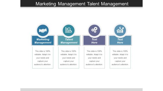 Marketing Management Talent Management Ppt PowerPoint Presentation Layouts Background Image