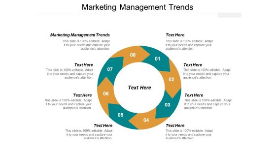 Marketing Management Trends Ppt PowerPoint Presentation Portfolio Summary Cpb