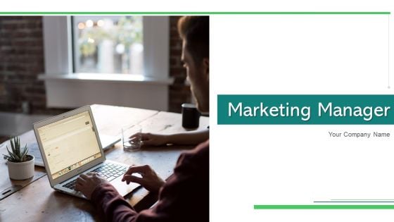 Marketing Manager Utilizing Technology Ppt PowerPoint Presentation Complete Deck With Slides Marketing Manager Utilizing Technology Ppt PowerPoint Presentation Complete Deck With Slides