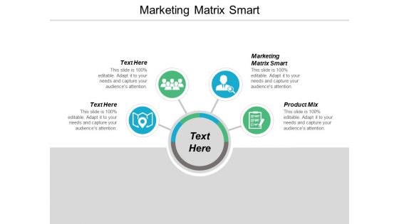 Marketing Matrix Smart Ppt PowerPoint Presentation Summary Skills Cpb