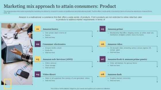 Marketing Mix Approach To Attain Consumers Product Guidelines PDF