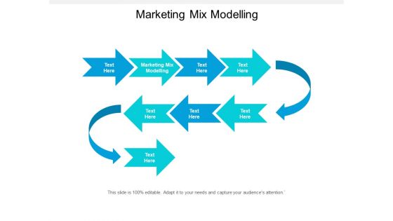 Marketing Mix Modelling Ppt PowerPoint Presentation Styles Model Cpb