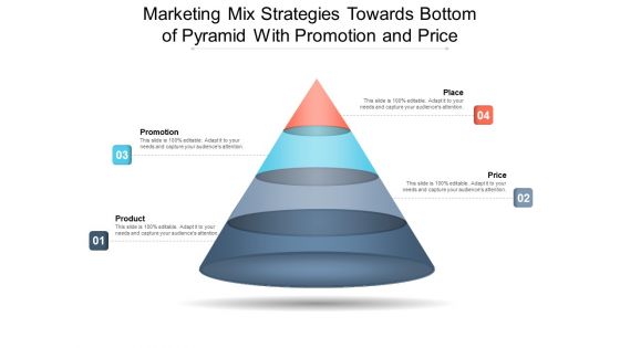 Marketing Mix Strategies Towards Bottom Of Pyramid With Promotion And Price Ppt PowerPoint Presentation File Examples PDF