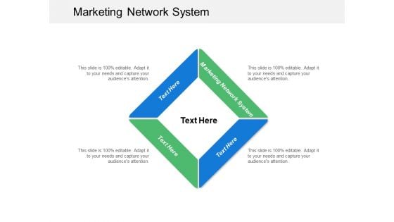 Marketing Network System Ppt PowerPoint Presentation File Show Cpb