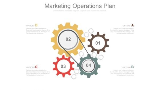 Marketing Operations Plan Ppt Slides