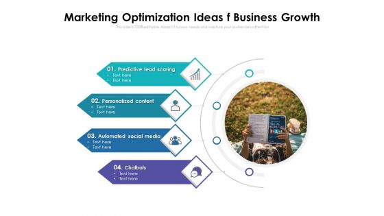 Marketing Optimization Ideas F Business Growth Ppt PowerPoint Presentation Slides Good PDF