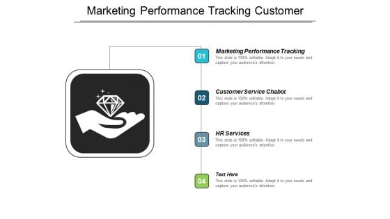 Marketing Performance Tracking Customer Service Chabot Hr Services Ppt PowerPoint Presentation Infographic Template Show