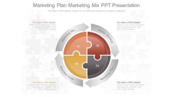 Marketing Plan Marketing Mix Ppt Presentation