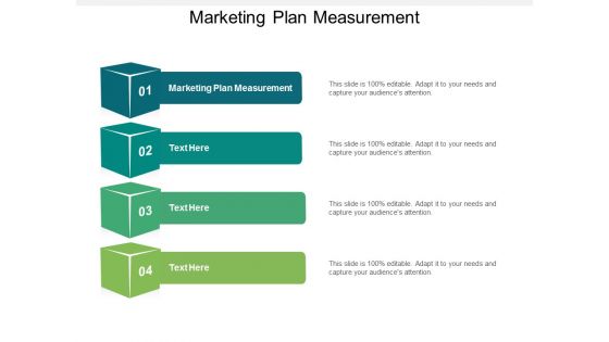 Marketing Plan Measurement Ppt PowerPoint Presentation Infographics Slide Cpb